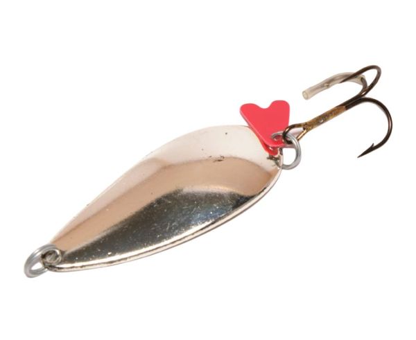 Блесна Wirek Alga - Колеблющаяся - Размер 3 - 20 г - 61 мм - Серебро