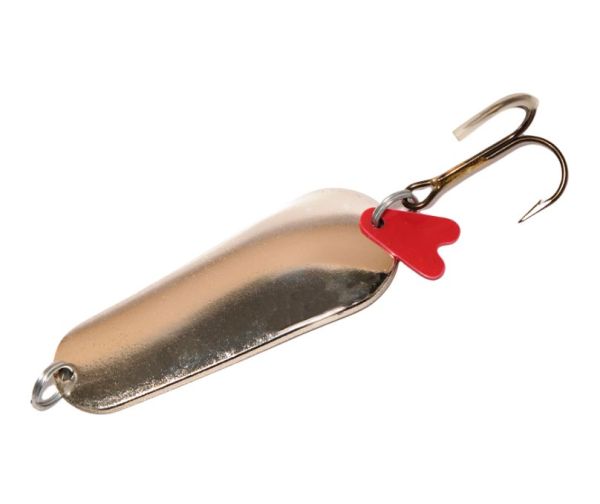 Блесна Wirek Gnom - Колеблющаяся - Размер 3 - 22 г - 62 мм - Серебро