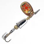 Блесна Wirek Round&Bell - Вращающаяся - Размер 12 - 2.5 г - Цвет 09S