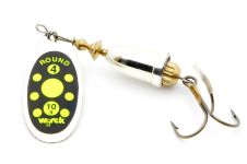 Блесна Wirek Round&Bell - Вращающаяся - Размер 4 - 10 г - Цвет 01Y