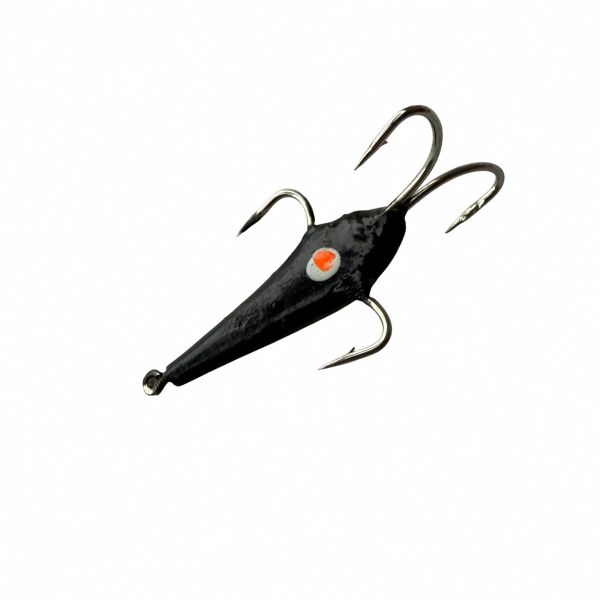 Блешня Парус Дельфін-Каракатиця-2 - 4 гачки - Вертикальна - 30 шт/уп - Срібло