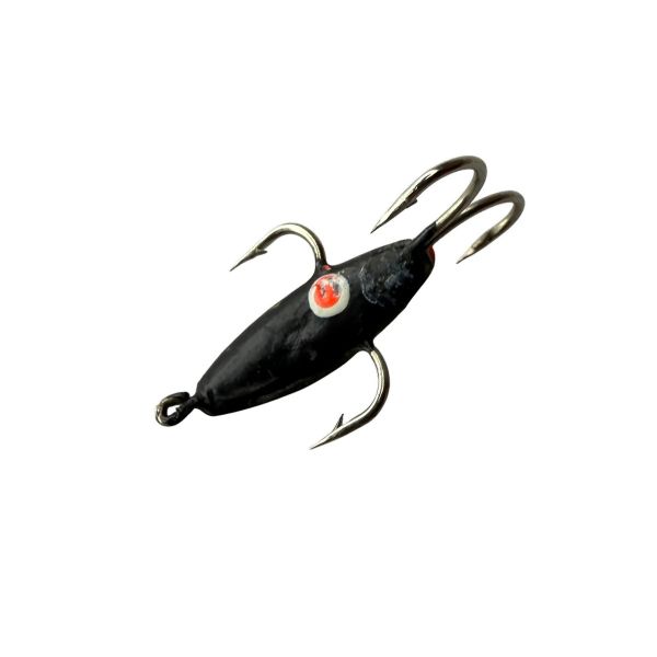 Блешня Вітрило Жук-Каракатиця-1 - 4 гачки - Вертикальна - 30 шт/уп - Золото