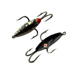 Блесна Парус Жук-Каракатица-1 - 4 крючка - Отвесная - 30 шт/уп - Серебро