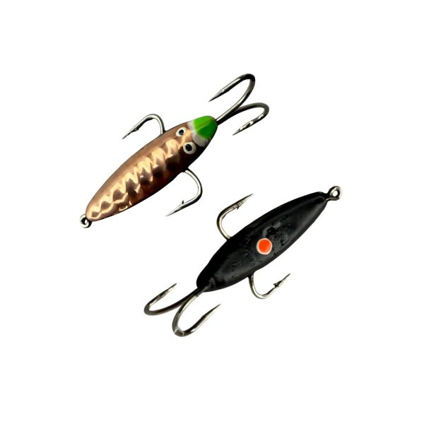 Блешня Вітрило Жук-Каракатиця-2 - 4 гачки - Вертикальна - 30 шт/уп - Мідь