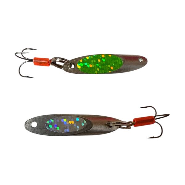 Блесна зимняя Kastmaster - Серебристо-зеленая