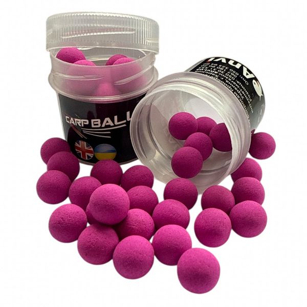 Бойли Carp Balls Pop Ups - Плаваючі - Ø10 мм - 15 шт/уп - Spicy Frankfurt Sausage