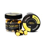 Бойлы RPF Баланс TwinTurbo (Бойл+Поп-ап) Ø10 мм - Кальмар+Кукуруза - Двухцветные - Нейтральной плавучести - 30 г 