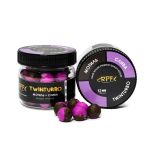 Бойлы RPF Баланс TwinTurbo (Бойл+Поп-ап) Ø12 мм - Мотыль+Слива - Двухцветные - Нейтральной плавучести - 30 г