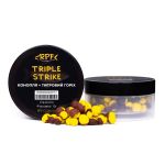 Бойли RPF Поп-ап Triple Strike Ø6-8 мм - Конопля+Тигровий Горіх - Для лову карася - Плаваючі - 15 г