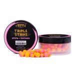 Бойлы RPF Поп-ап Triple Strike  Ø6-8 мм - Криль+Чеснок - Для ловли карася - Плавающие - 15 г