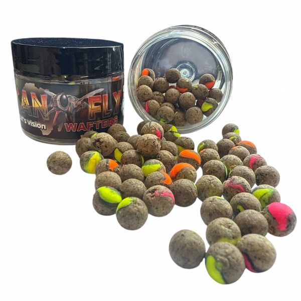 Бойли вафтерси Trinity Baits AFRICAN FLY CAT'S VISION mix - Ø10 мм - Нейтральна плавучість