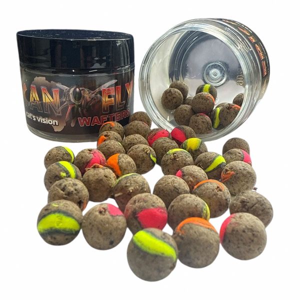 Бойли вафтерси Trinity Baits AFRICAN FLY CAT'S VISION mix - Ø12 мм - Нейтральна плавучість