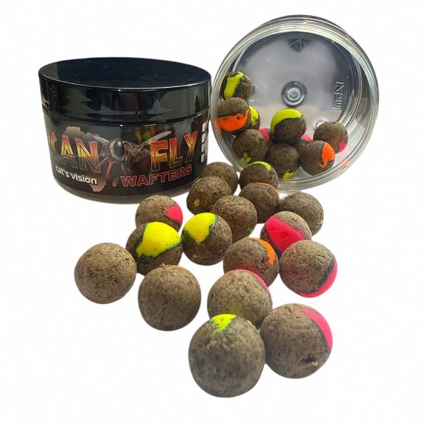 Бойли вафтерси Trinity Baits AFRICAN FLY CAT'S VISION mix - Ø16 мм - Нейтральна плавучість