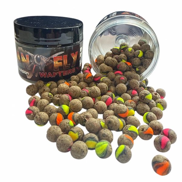 Бойлы вафтерсы Trinity Baits AFRICAN FLY CAT'S VISION mix - Ø8 мм - Нейтральной плавучести