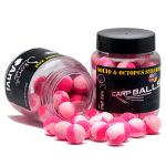 Бойлы Carp Balls Anvi Pop Ups - Ø10 мм - Squid Octopus&Strawberry Jam (Кальмар, осьминог и клубничный джем)