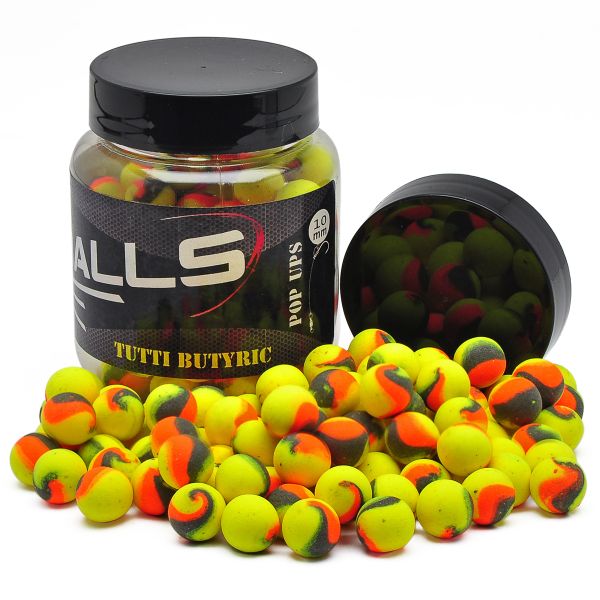 Бойли Carp Balls Anvi Pop Ups - Ø10 мм - Tutti Butyric (Тутті з кислинкою)