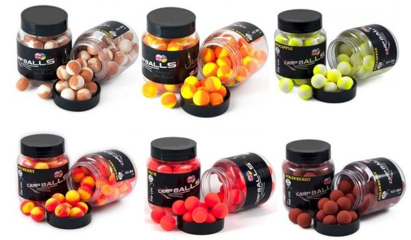 Бойли Carp Balls Anvi Pop Ups - Плаваючі - Ø14 мм - 30 г - Strawberry