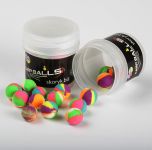 Бойлы Carp Balls Pop Ups - Плавающие - Ø10 мм - 15 шт/уп - Wonka Cornish Spice (Радужные корнуольские специи)