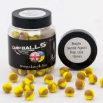 Бойлы Carp Balls Pop Ups - 30 г - Плавающие - Ø10 мм - Maple&Secret Agent (Клен с секретом)