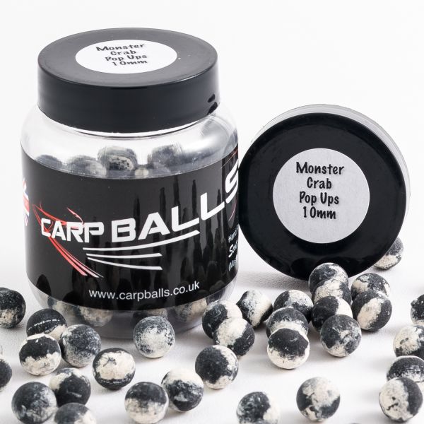 Бойли Carp Balls Pop Ups - 30 г - Плаваючі - Ø10 мм - Monster Crab (Монстер Краб)