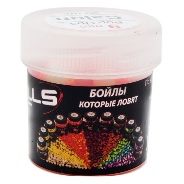 Бойли Carp Balls Pop Ups - Плаваючі - Ø9 мм - 20 шт. - Cajun (Гостра приправа)