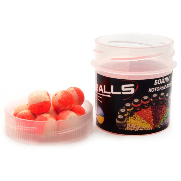 Бойли Carp Balls Pop Ups - Плаваючі - Ø9 мм - 20 шт. - Cajun (Гостра приправа)