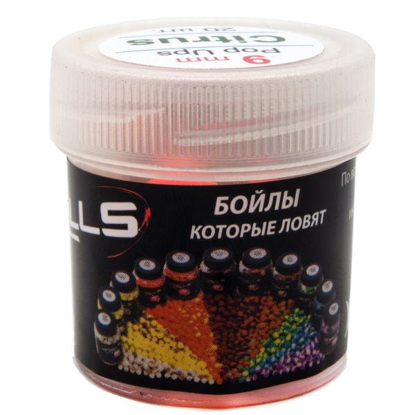 Бойли Carp Balls Pop Ups - Плаваючі - Ø9 мм - 20 шт - Citrus (Цитрус)