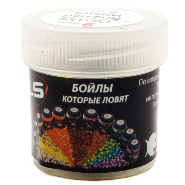 Бойли Carp Balls Pop Ups - Плаваючі - Ø9 мм - 20 шт - Roasted Walnut (Смажений волоський горіх)