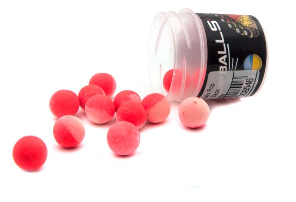 Бойли Carp Balls Wafters - Нейтральна плавучість - Ø10 мм - 15 шт/уп - Black pepper & White chocolate (Чорний перець та білий шоколад)