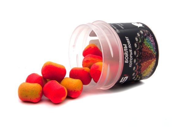 Бойли Carp Balls Wafters - Нейтральна плавучість - Ø10 мм - 15 шт/уп - Scopex (Запах риби та фруктів)