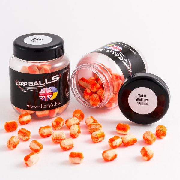 Бойли Carp Balls Wafters - Нейтральна плавучість - Ø10 мм - Tutti Frutti (Карамелька Тутті Фрутті)