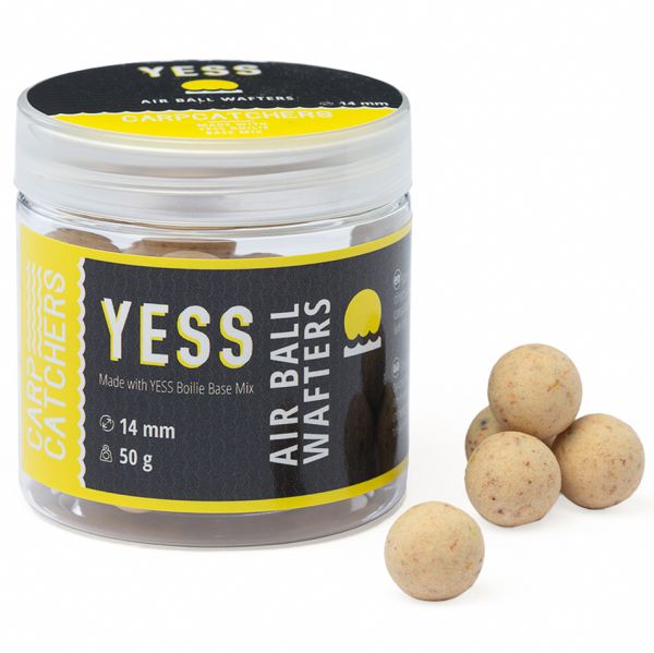 Бойли насадочні варені Carp Catchers Air Ball Wafters - Плаваючі - 50 г - YESS