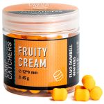 Бойлы Carp Catchers - Fruity Cream - Fluo Dumbell Wafters 12*9 мм -  Fluoro Light Orange - Плавающие - Однотонные