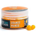Бойлы Carp Catchers - Orange Mango - Ø10 мм - Fluo Snail Shell Wafters - Двухцветные