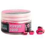 Бойлы Carp Catchers - Peppery Squid - Fluo Dumbell Wafters 10*7 и 8*5 мм -  Mix - Pink & Black stripe - Двухцветные