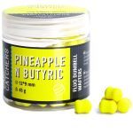 Бойлы Carp Catchers - Pineapple N Butyric - Fluo Dumbell Wafters 12*9 мм -  Fluoro Yellow - Плавающие - Однотонные