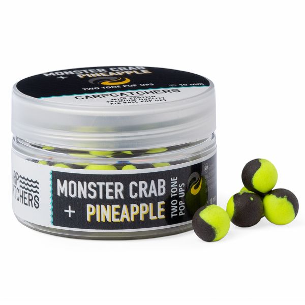 Бойлы Carp Catchers Pop Ups - Плавающие - Ø10 мм - Monster Crab and Pineapple