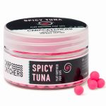 Бойлы Carp Catchers Pop Ups Flat Method - Плавающие - Ø6 мм - Fluoro Pink - Spicy Tuna