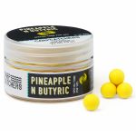 Бойлы Carp Catchers Pop Ups Special Tone - Плавающие - Ø10 мм - Natural Fluoro Yellow - Pineapple N Butyric