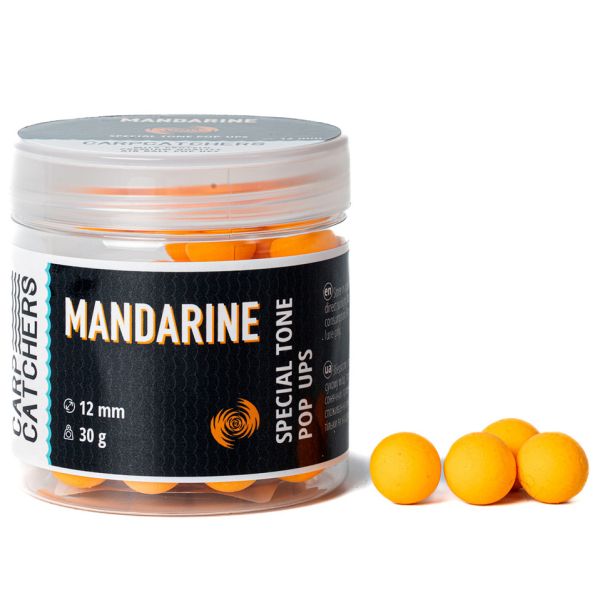 Бойли Carp Catchers Pop Ups Special Tone - Плаваючі - Ø12 мм - Fluoro Orange - Mandarine