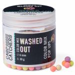 Бойлы Carp Catchers Pop Ups Washed Out Color Mix - Плавающие - Ø6 мм
