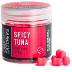 Бойлы Carp Catchers - Spicy Tuna - Fluo Dumbell Wafters 12*9 мм -  Fluoro Pink - Плавающие - Однотонные