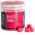 Бойлы Carp Catchers - Spicy Tuna - Fluo Dumbell Wafters 12*9 мм -  Fluoro Pink - Плавающие - Однотонные