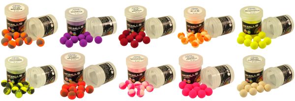 Бойли CarpBalls Anvi Pop Ups - Пробник - 9 шт. - Плаваючі - Ø14 мм - Megaspice