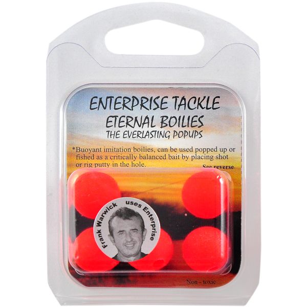 Бойлы Enterprise Tackle - Плавающие - Ø15 мм - 5 шт/уп - Fluoro Red