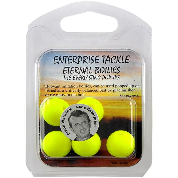 Бойлы Enterprise Tackle - Плавающие - Ø15 мм - 5 шт/уп - Fluoro Yellow