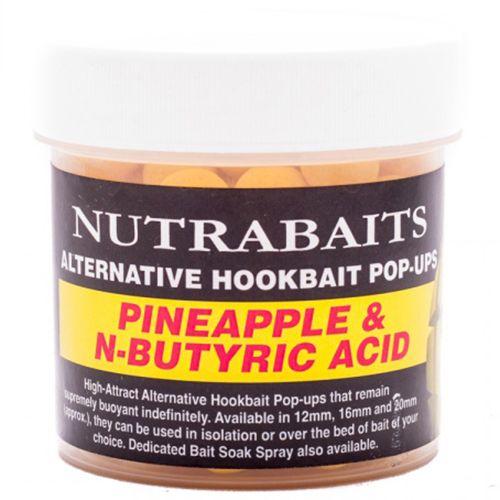 Бойли Nutrabaits Alternative Hookbaits Pop-Up - Pineapple&Butyric