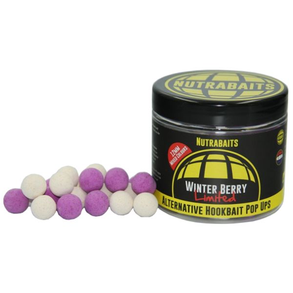 Бойли Nutrabaits Alternative Hookbaits Pop-Up - Winter Berry - Color Mix