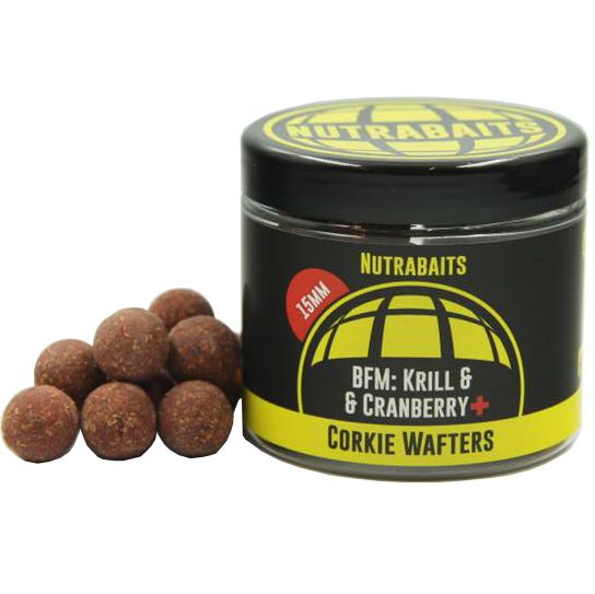 Бойли Nutrabaits Corkie Wafter Hookbait - Нейтральна плавучість