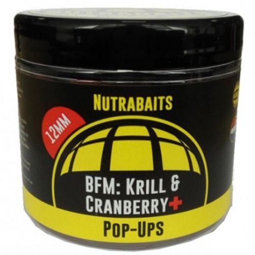 Бойли Nutrabaits Hookbaits Pop-Up - BFM Krill & Cranberry +